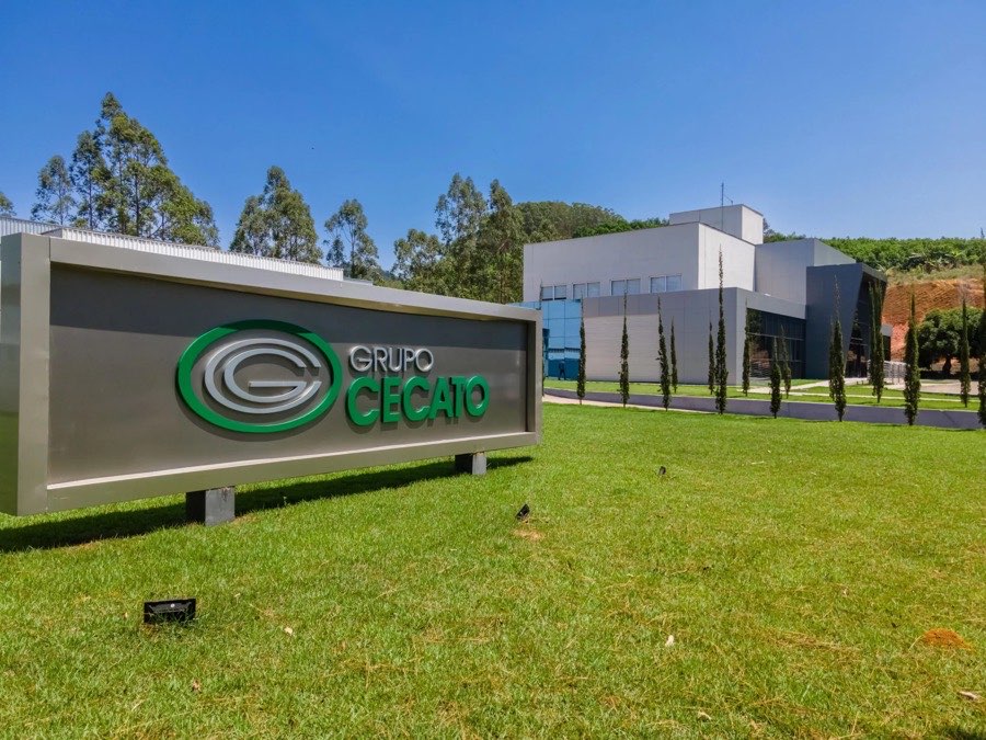 Fachada da sede da GC Brasil, em Ibiraçu, Espírito Santo